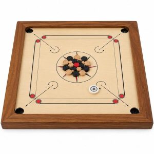 Premium Wooden Carrom Board