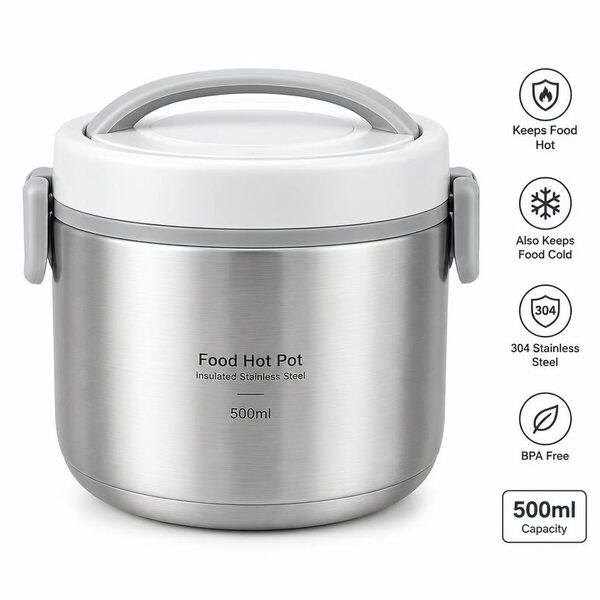 Leisure Hot Pot 500ml – Insulated Food Storage